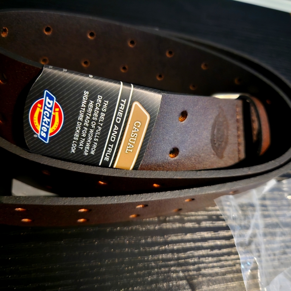 Brown Dickies Casual Belt Size 36 (Brand New)